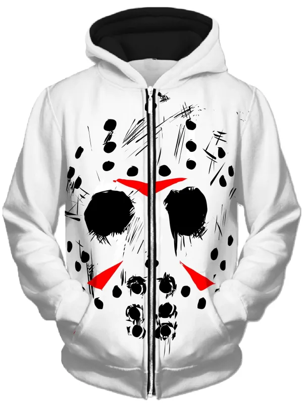Jason Unisex Zip-Up Hoodie sold by iEDM