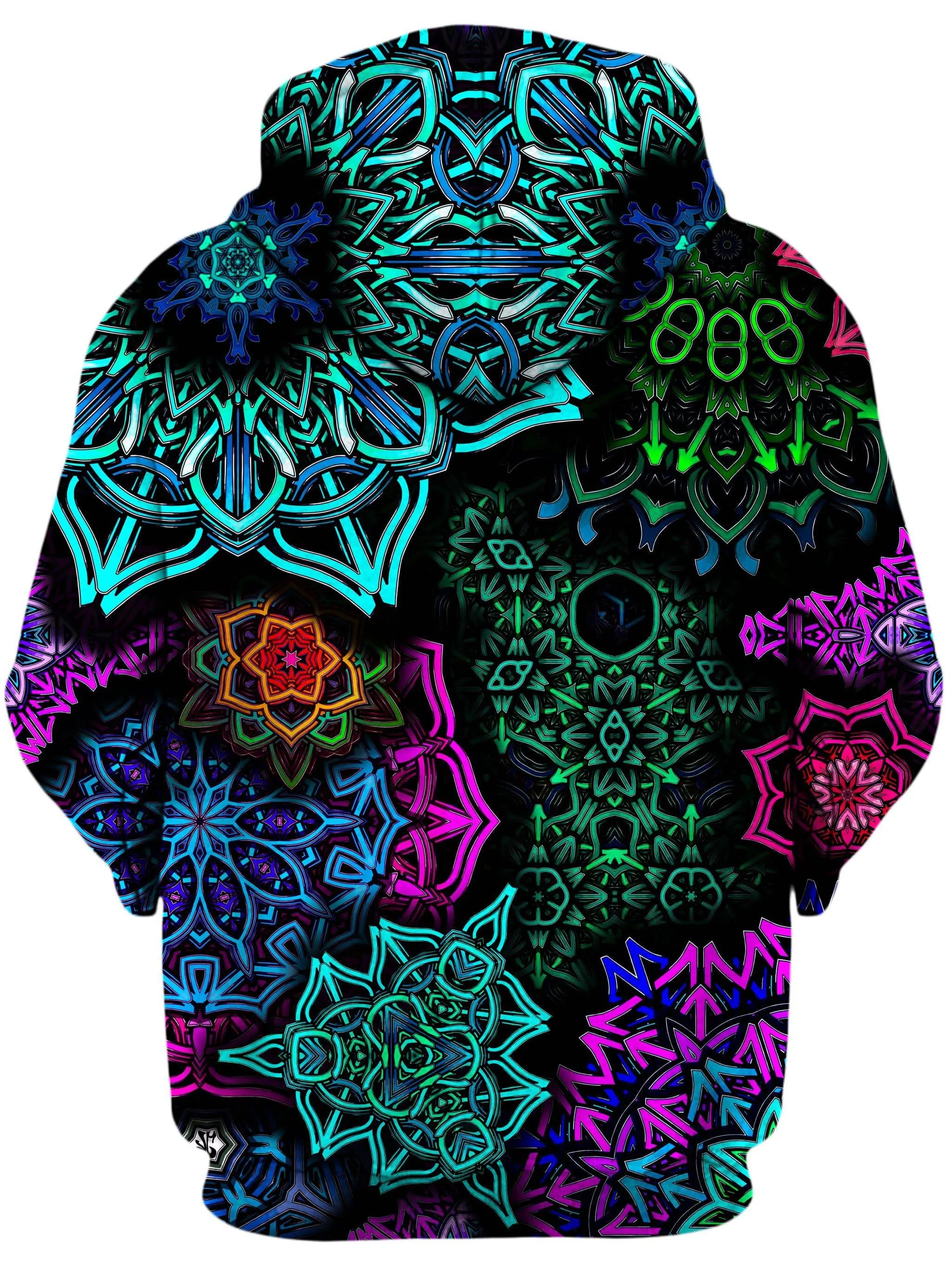 Space Invasion Unisex Zip-Up Hoodie sold by iEDM product image thumbnail 2