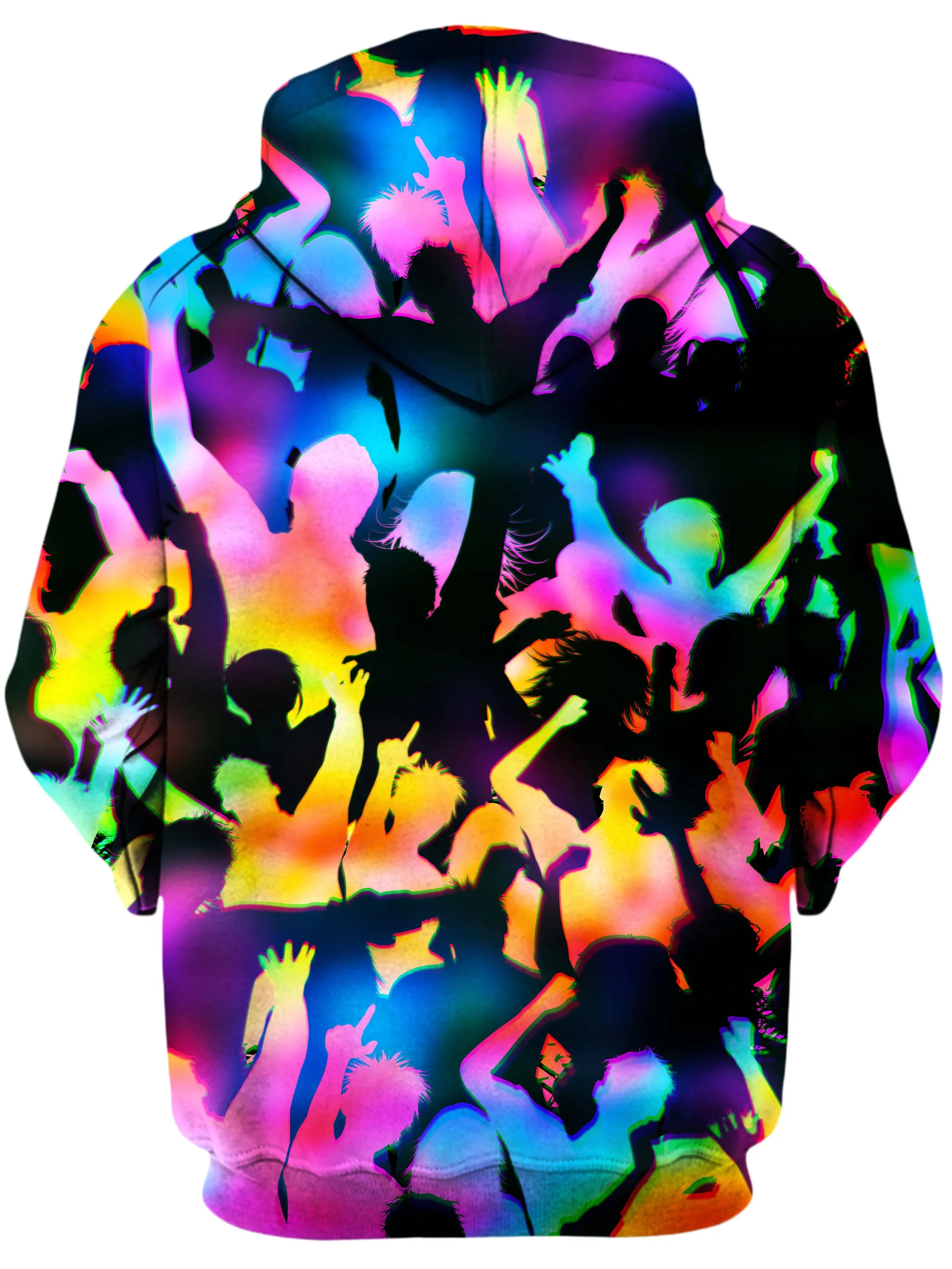 Good Vibes Unisex Zip-Up Hoodie sold by iEDM product image thumbnail 2