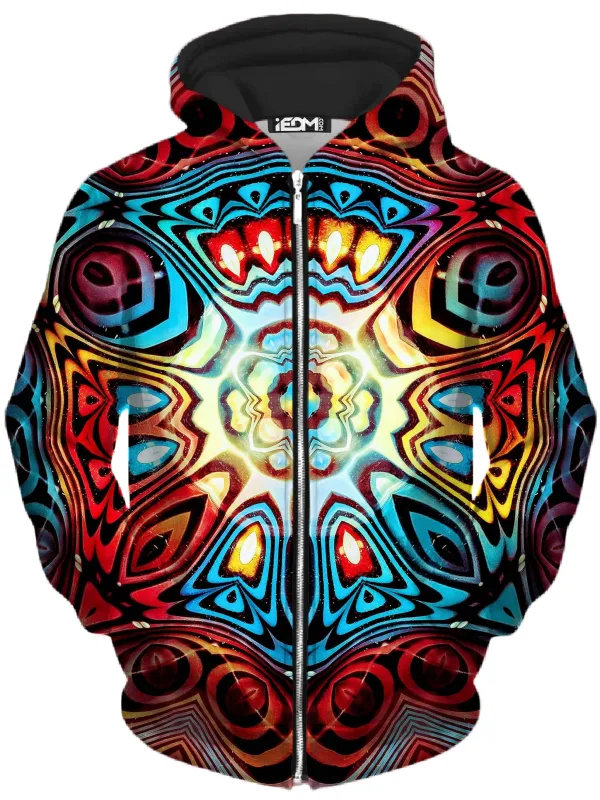 Synaptic Unisex Zip-Up Hoodie sold by iEDM