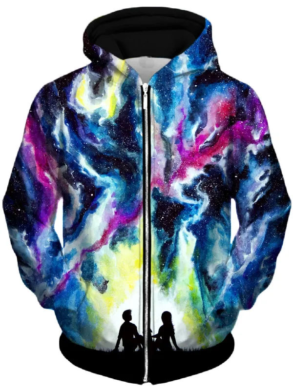 Stardust Unisex Zip-Up Hoodie sold by iEDM