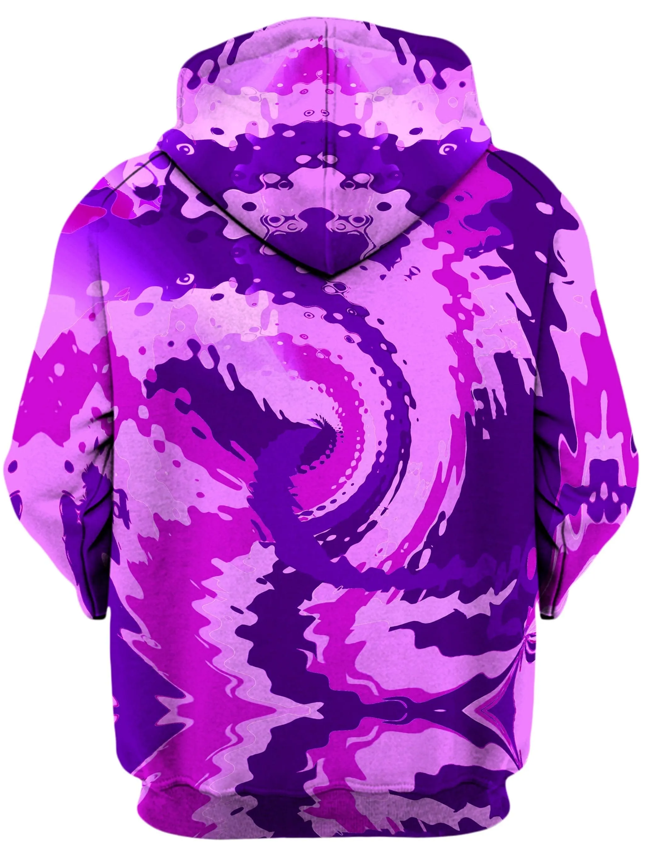 Purple Haze Unisex Zip-Up Hoodie sold by iEDM product image thumbnail 2