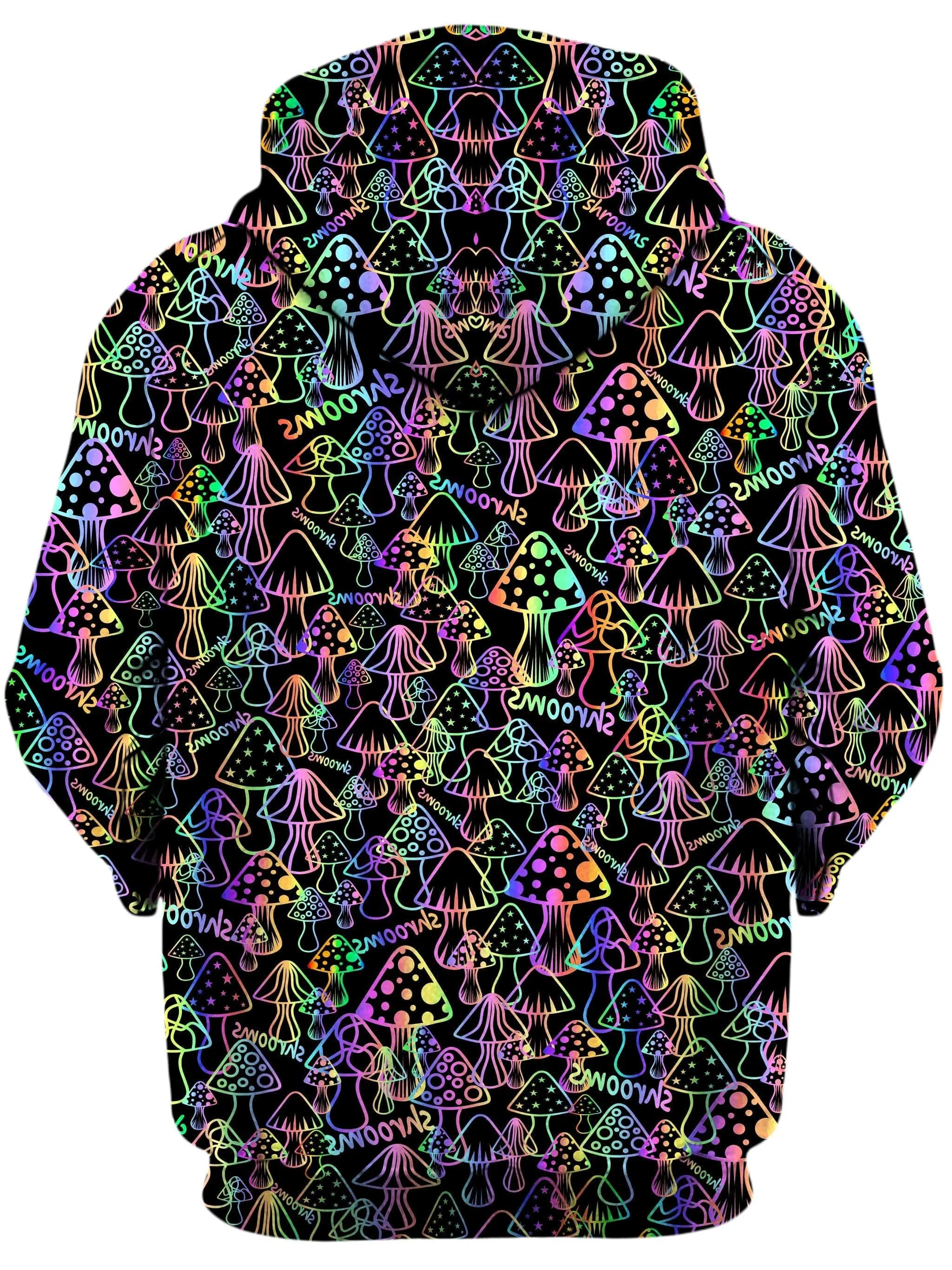 Psychedelic Shrooms Unisex Zip-Up Hoodie sold by iEDM product image thumbnail 2