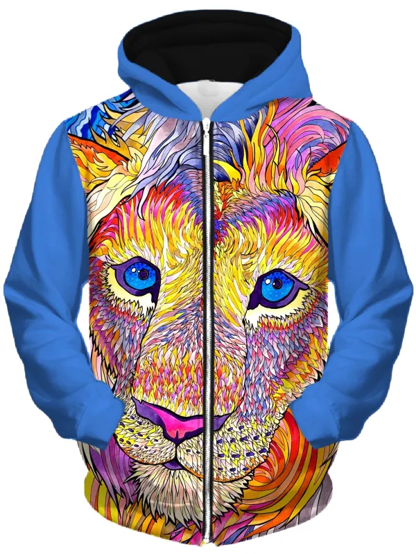 Kaleidoscopic King 2 Unisex Zip-Up Hoodie sold by iEDM