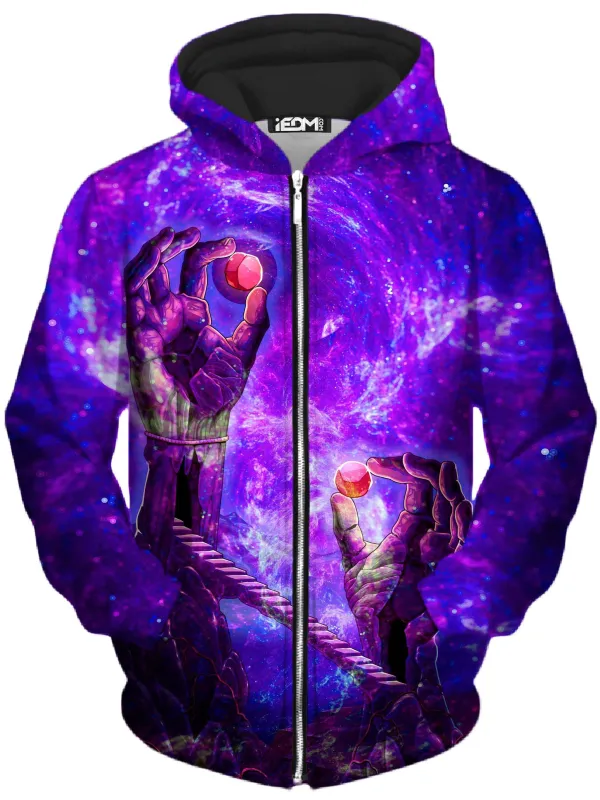 Forgotten Tower Unisex Zip-Up Hoodie sold by iEDM