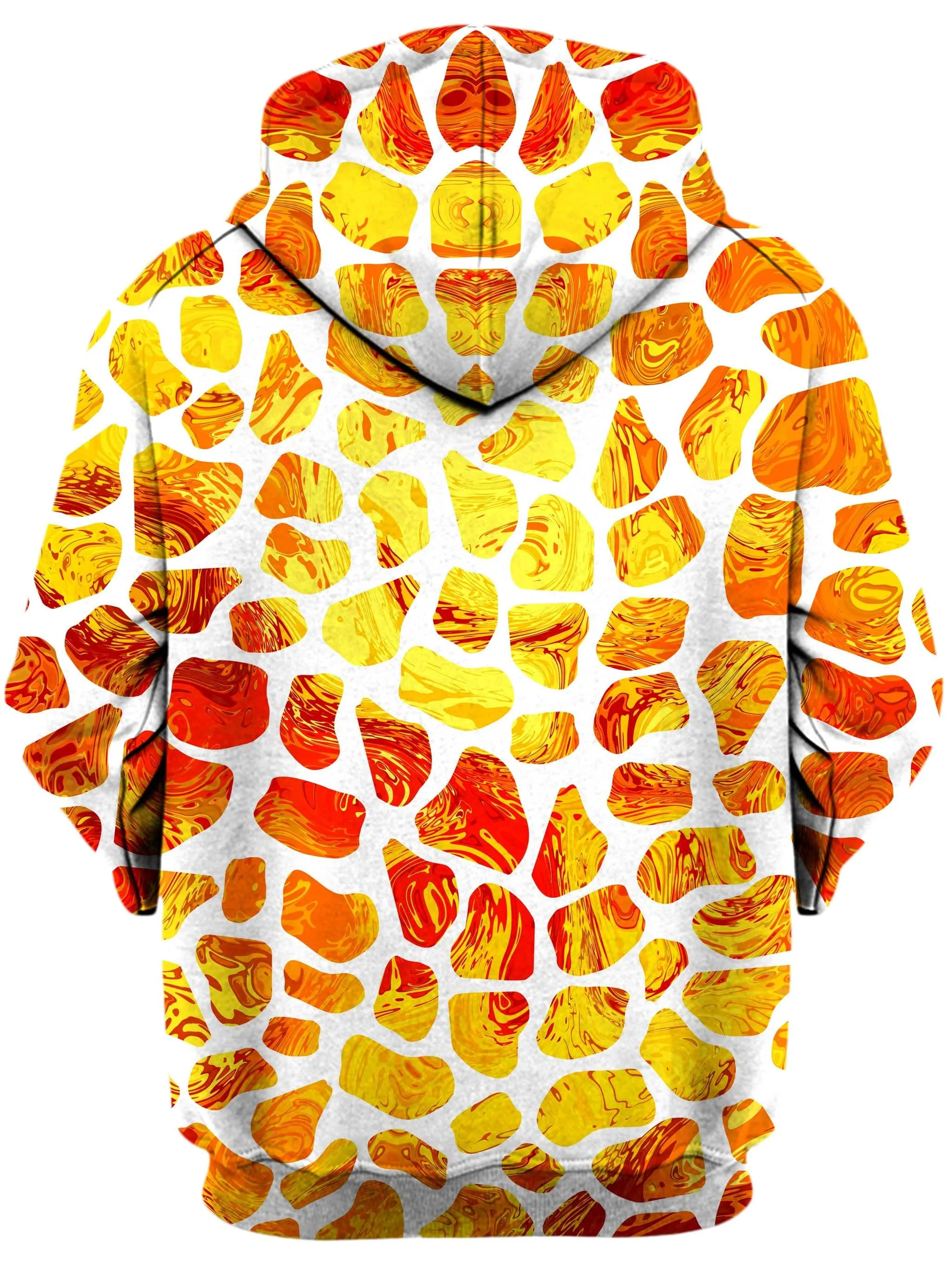 Giraffe Pattern Unisex Zip-Up Hoodie sold by iEDM product image thumbnail 2