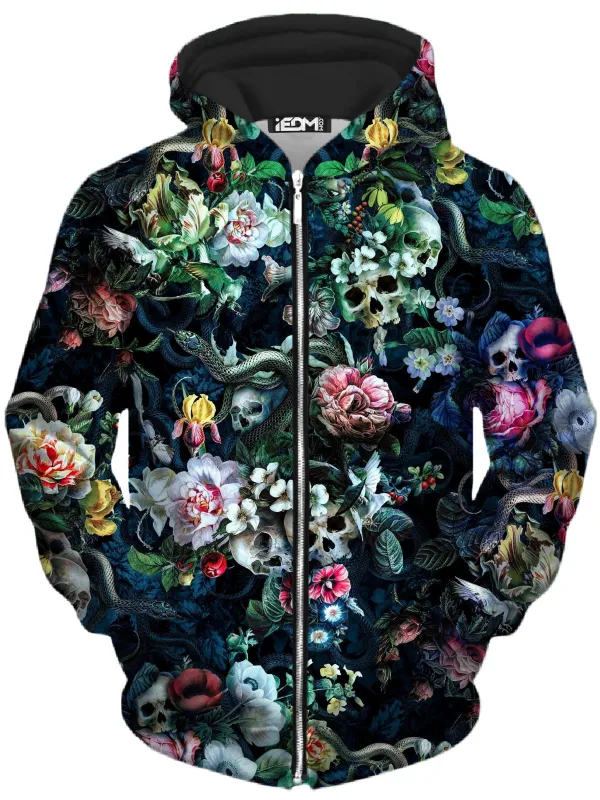 Dark Splendor Unisex Zip-Up Hoodie sold by iEDM