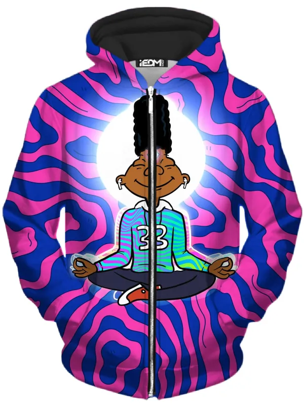 Chill G Unisex Zip-Up Hoodie sold by iEDM