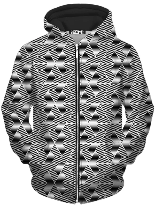 Alignment Unisex Zip-Up Hoodie sold by iEDM