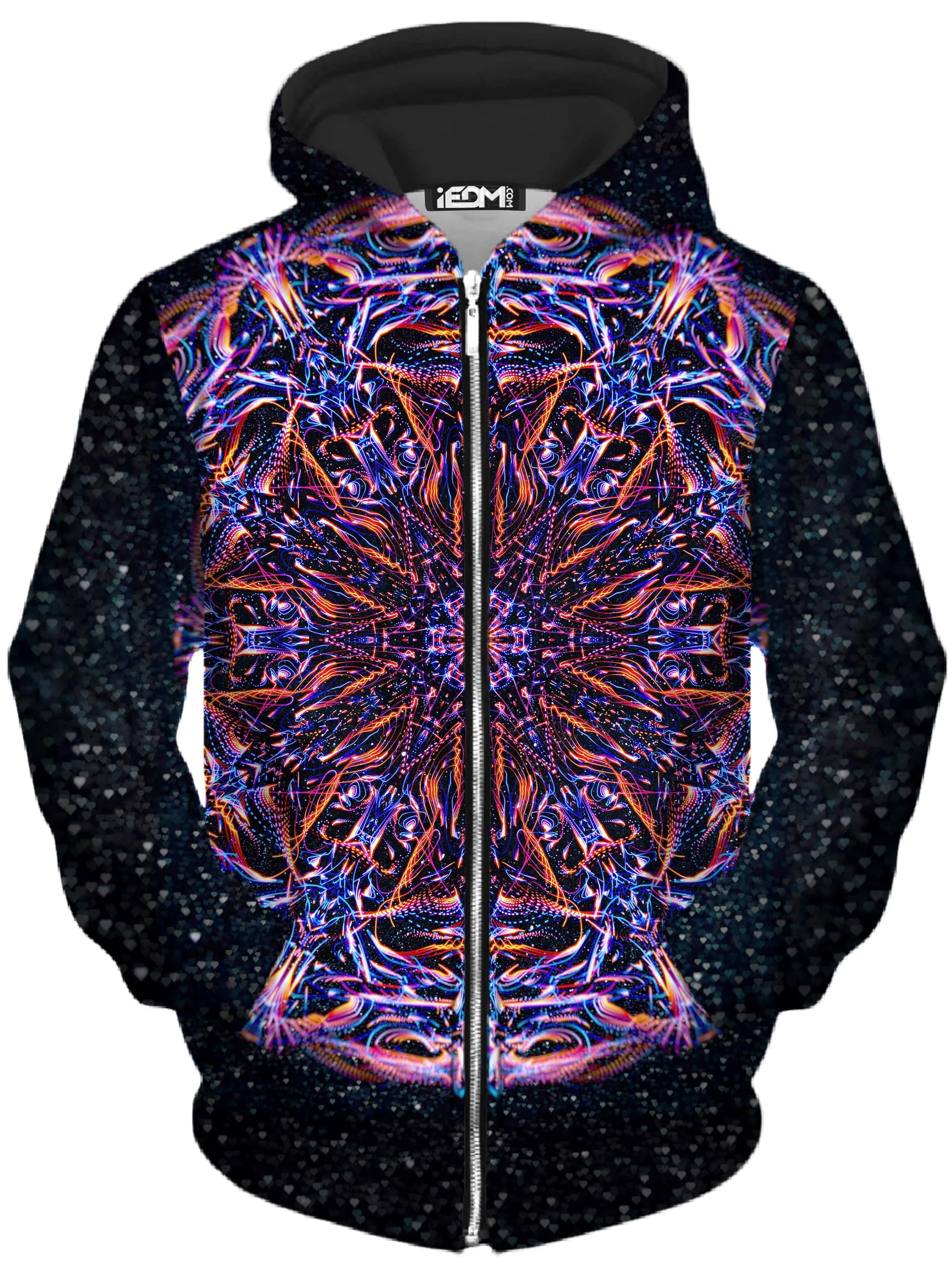 Stargate Prism Unisex Zip-Up Hoodie sold by iEDM