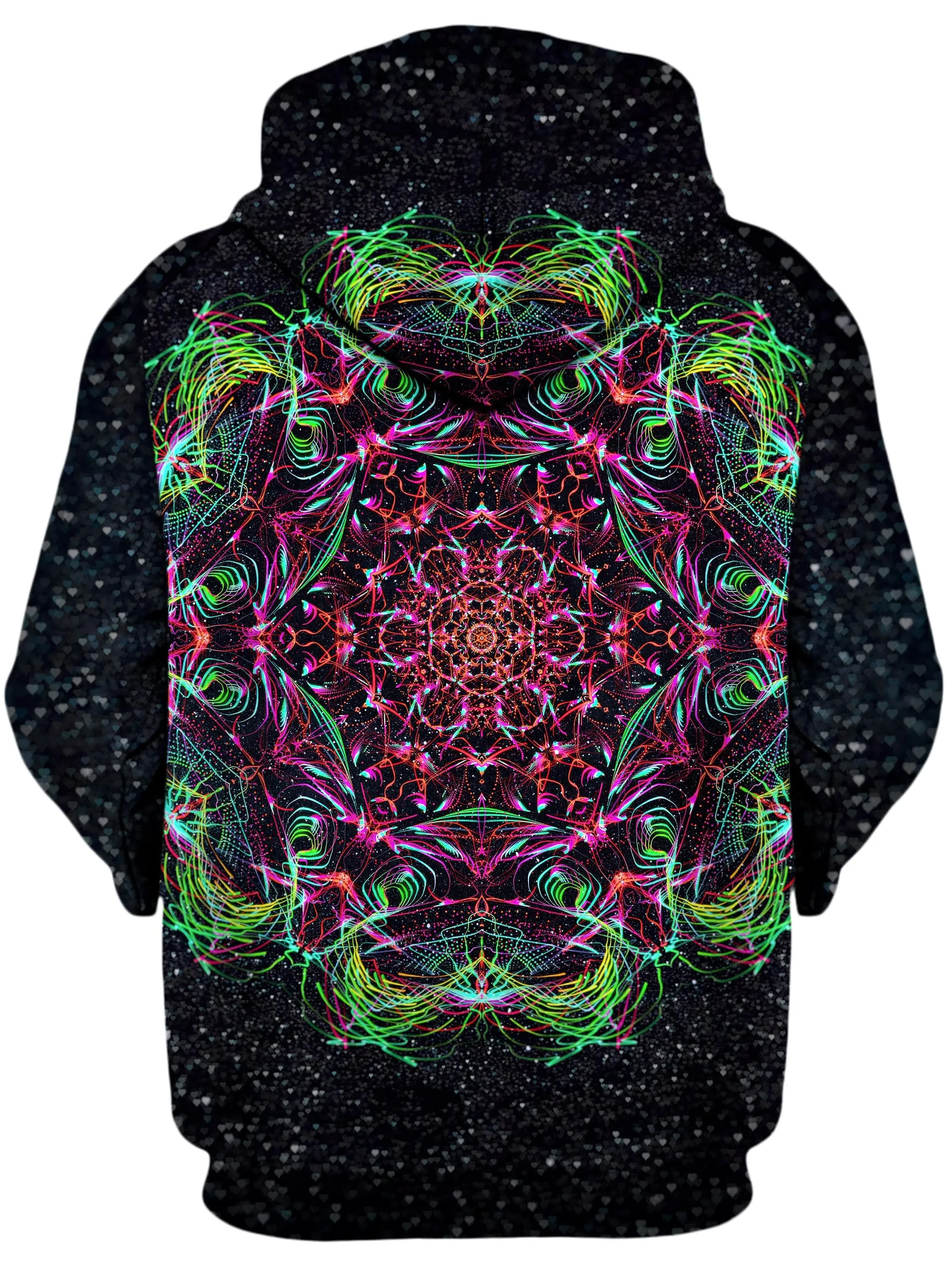 Galactic Portal Unisex Zip-Up Hoodie sold by iEDM product image thumbnail 2