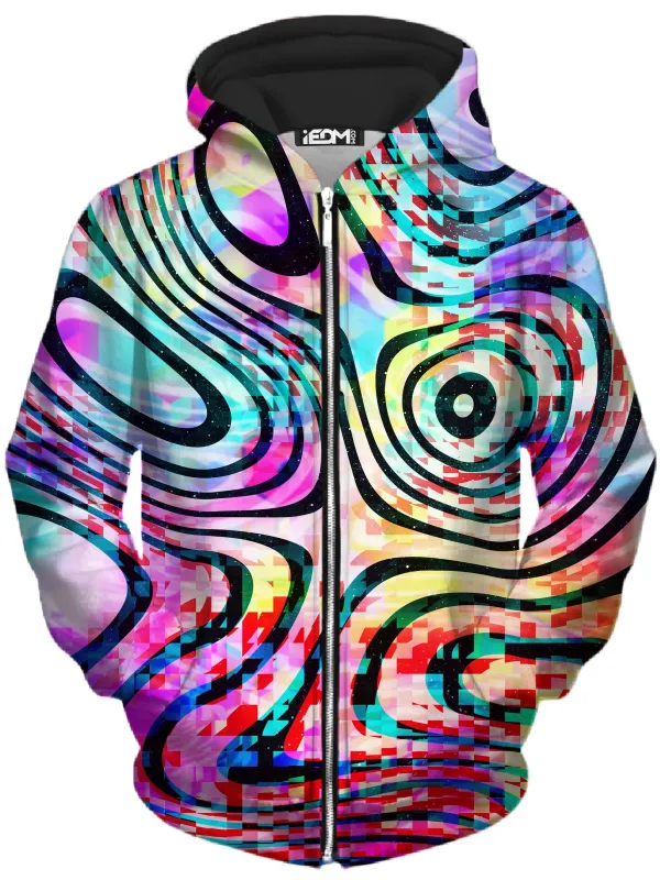 Psytrance Unisex Zip-Up Hoodie sold by iEDM