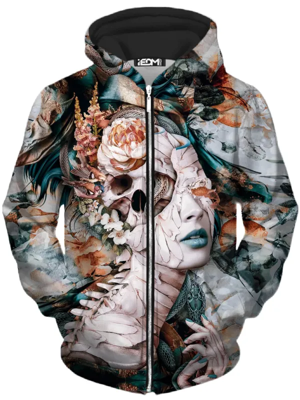 Queen Of Snakes Unisex Zip-Up Hoodie sold by iEDM