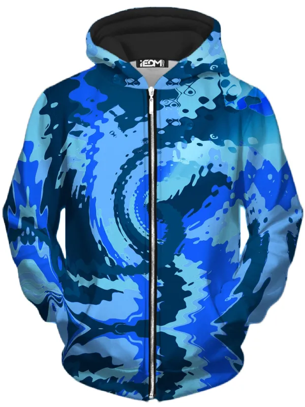 Blue Magic Unisex Zip-Up Hoodie sold by iEDM