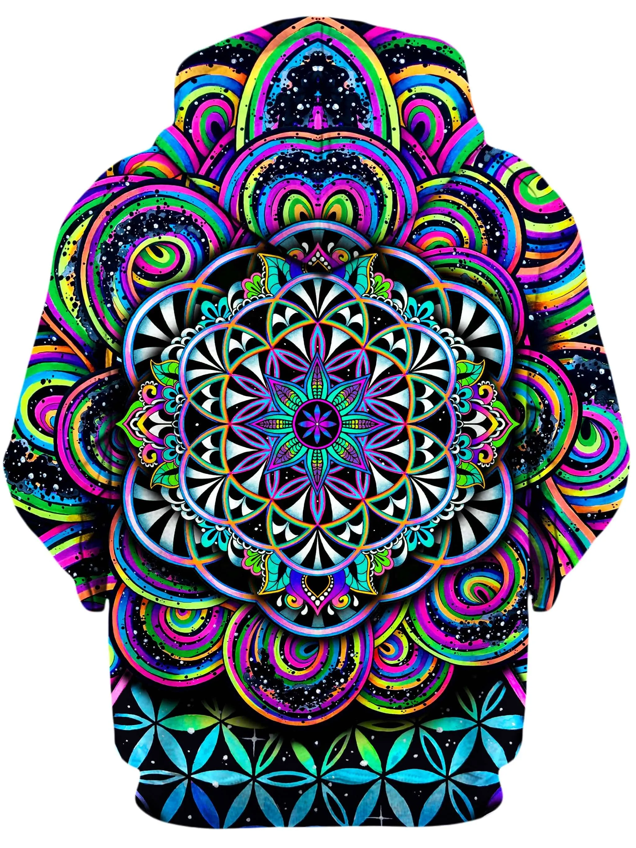 Brizlyfe Unisex Zip-Up Hoodie sold by iEDM product image thumbnail 2