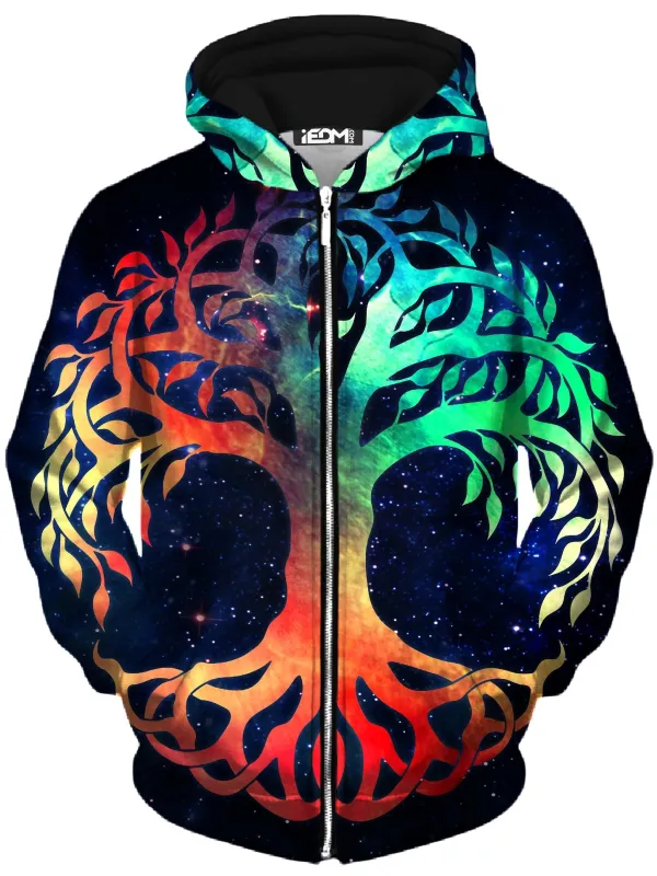 Tree of Life Unisex Zip-Up Hoodie sold by iEDM