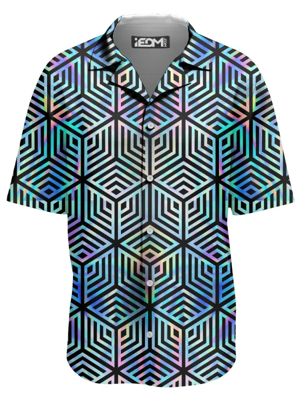Holographic Hexagon Lounge Shirt (Clearance) sold by iEDM