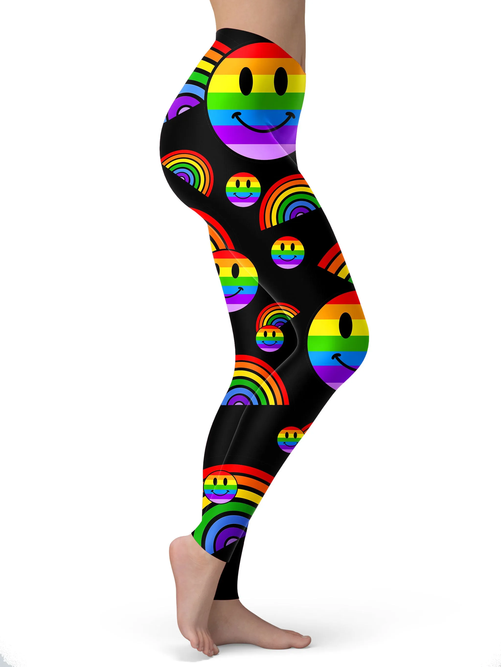 Rainbow Love Leggings sold by iEDM product image thumbnail 2