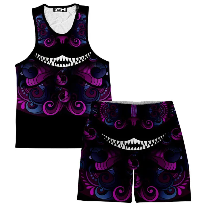 Down the Rabbit Hole Men's Tank and Shorts Combo sold by iEDM