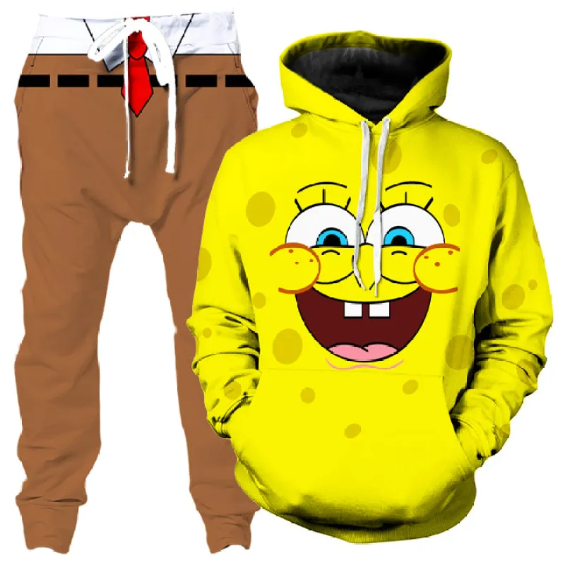 Sponge Life Hoodie and Joggers Combo made by iEDM