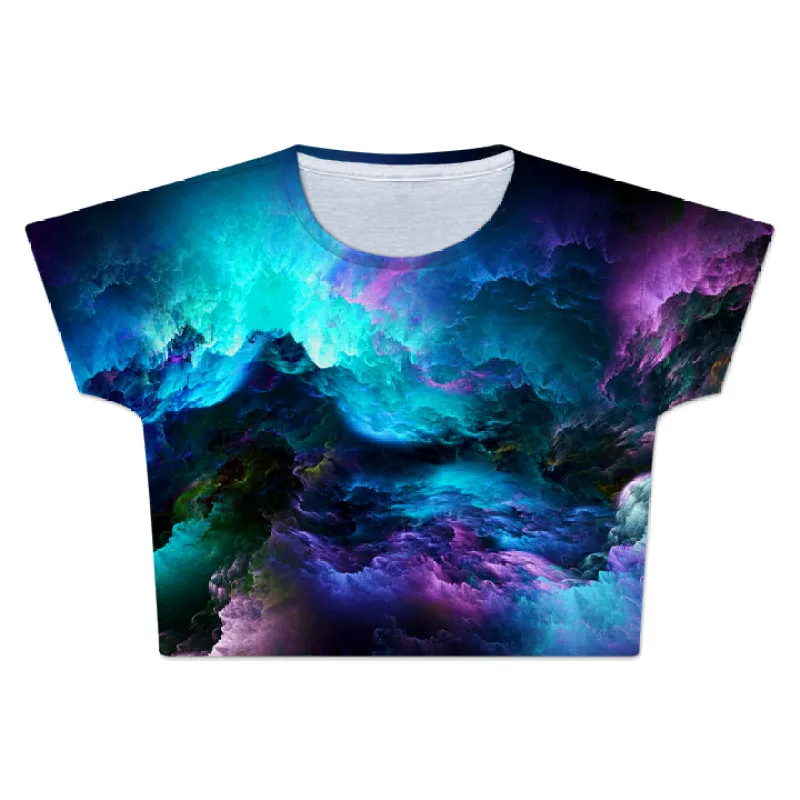 Dream Waves Crop Tee sold by iEDM