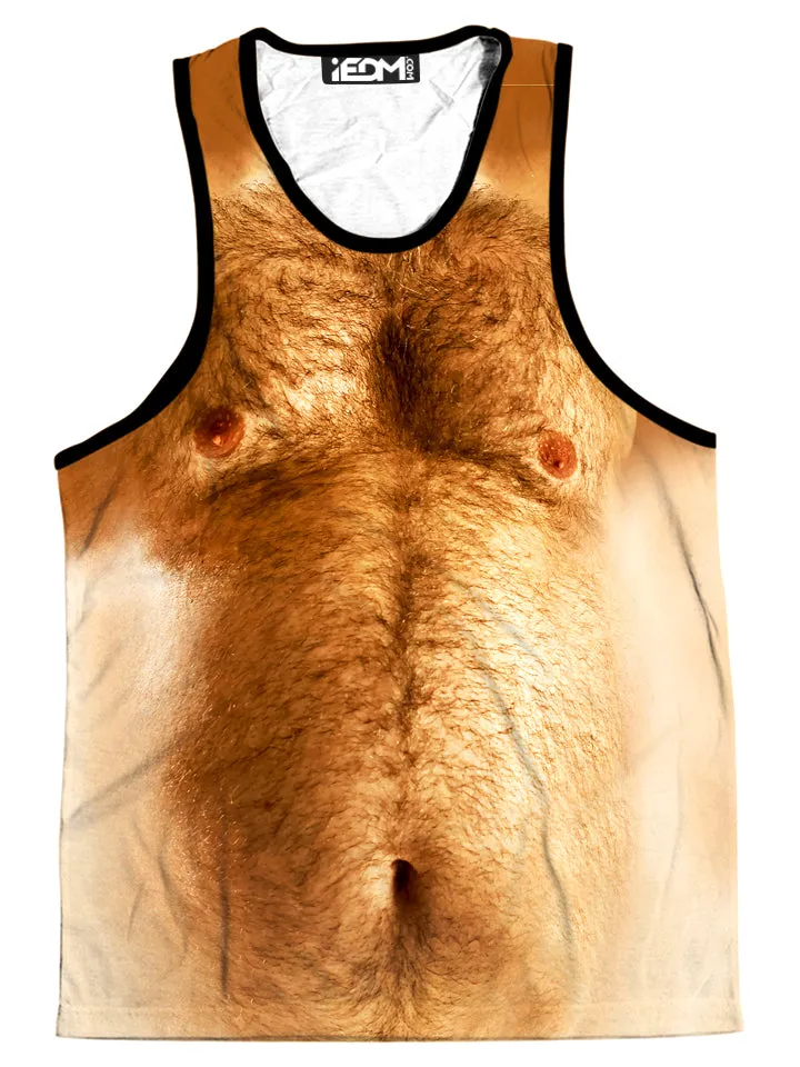 Hairy Chest Men's Tank sold by iEDM
