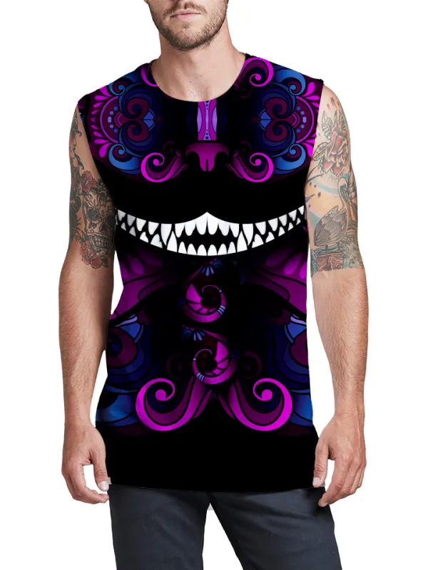 Down the Rabbit Hole Men's Muscle Tank made by iEDM