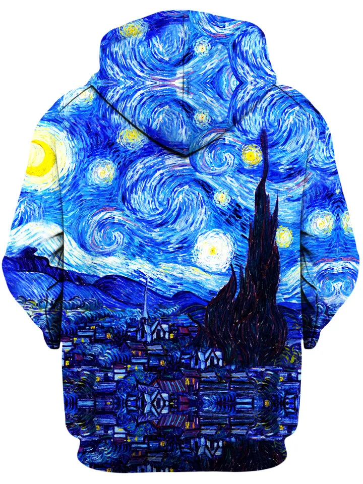 Starry Night Unisex Zip-Up Hoodie sold by iEDM product image thumbnail 2