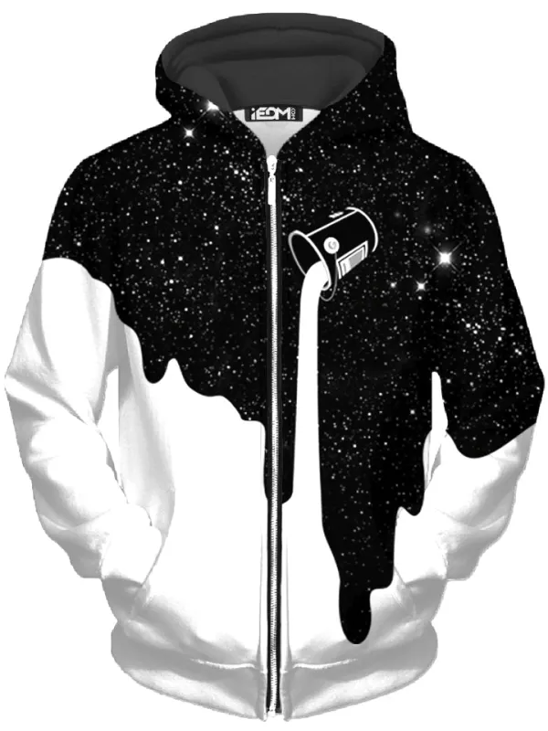Dripping Space Unisex Zip-Up Hoodie sold by iEDM