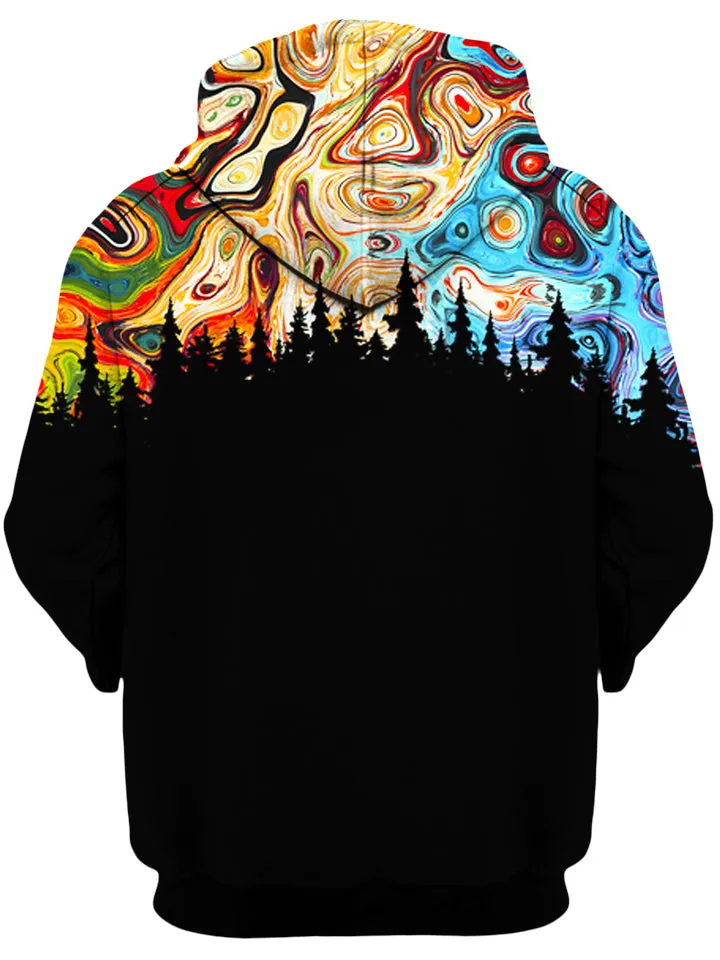 Night Sky Unisex Zip-Up Hoodie sold by iEDM product image thumbnail 2