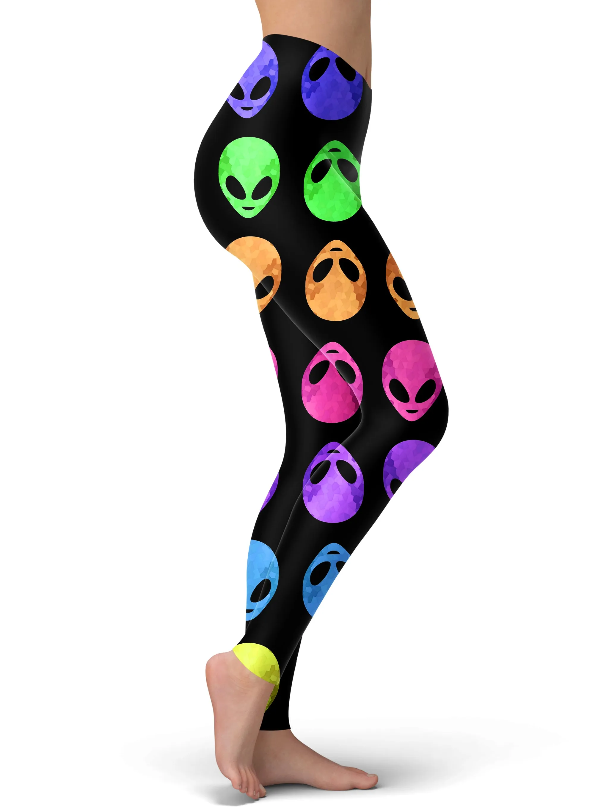 Alien Pattern Leggings sold by iEDM product image thumbnail 2