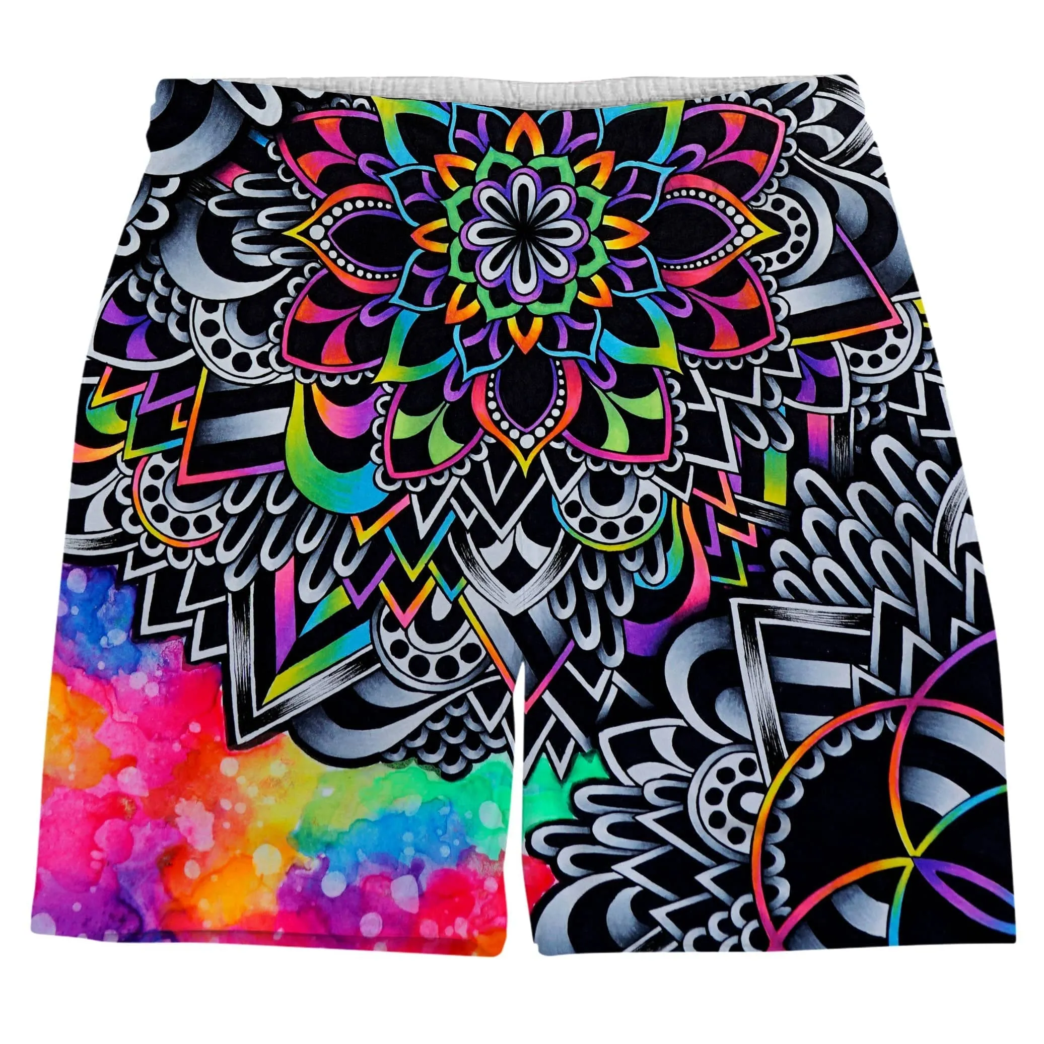 Mandala Vibez Men's Tank and Shorts Combo sold by iEDM product image thumbnail 3