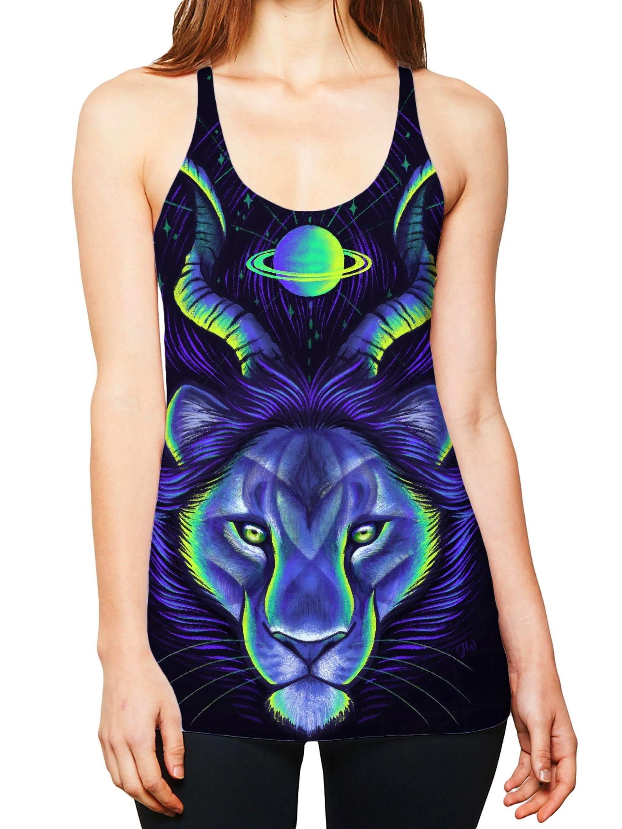 Celestial Lion Women's Tank sold by iEDM