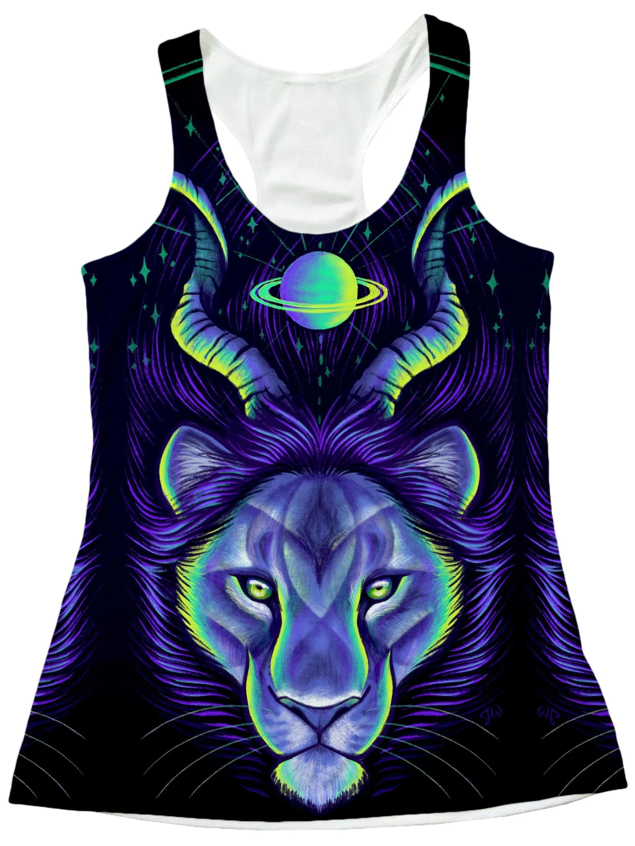 Celestial Lion Women's Tank sold by iEDM product image thumbnail 2