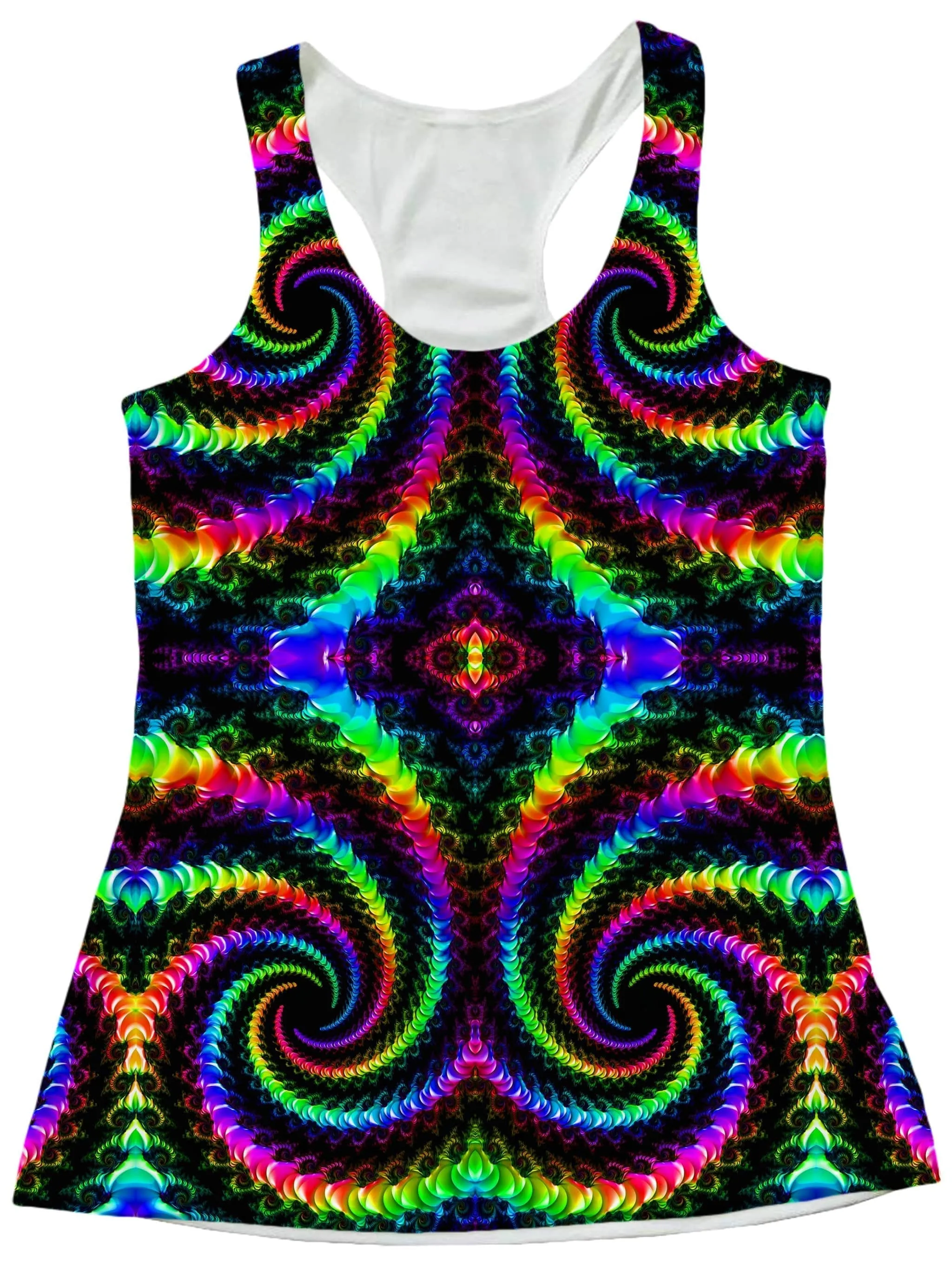 Fractaled Vision Women's Tank sold by iEDM product image thumbnail 2