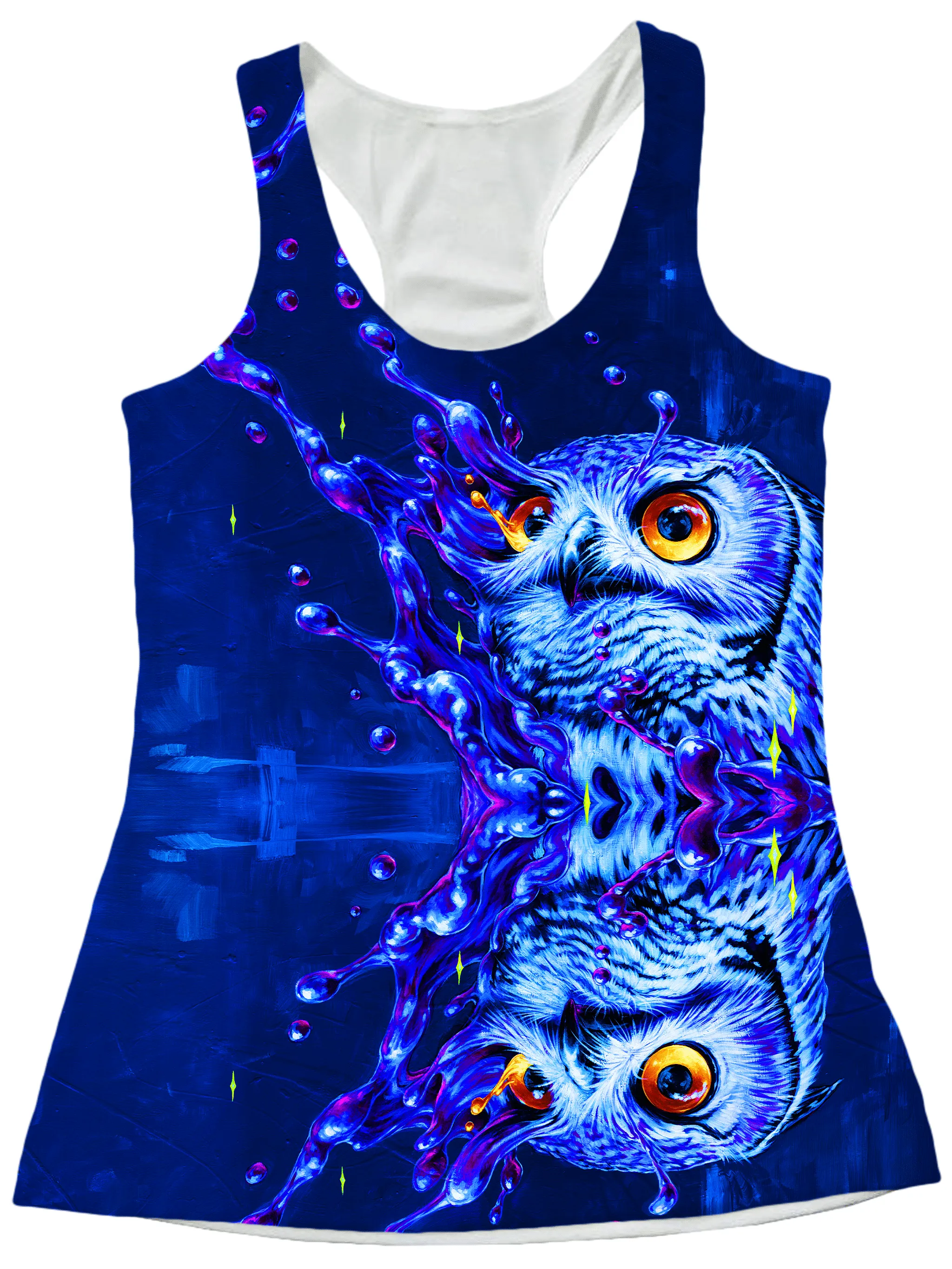 Lucid Owl Women's Tank sold by iEDM product image thumbnail 2