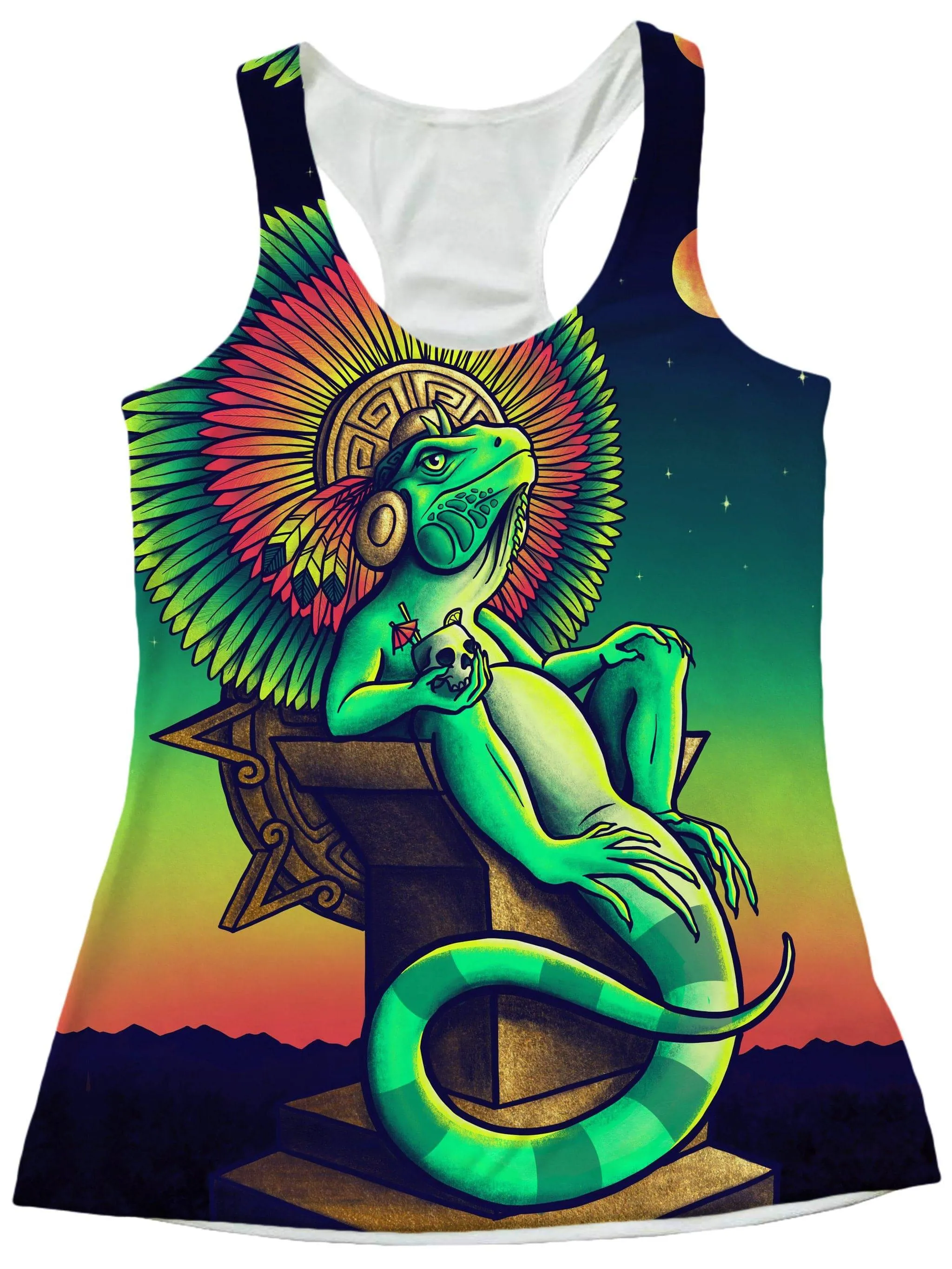Iguana King Women's Tank sold by iEDM product image thumbnail 2