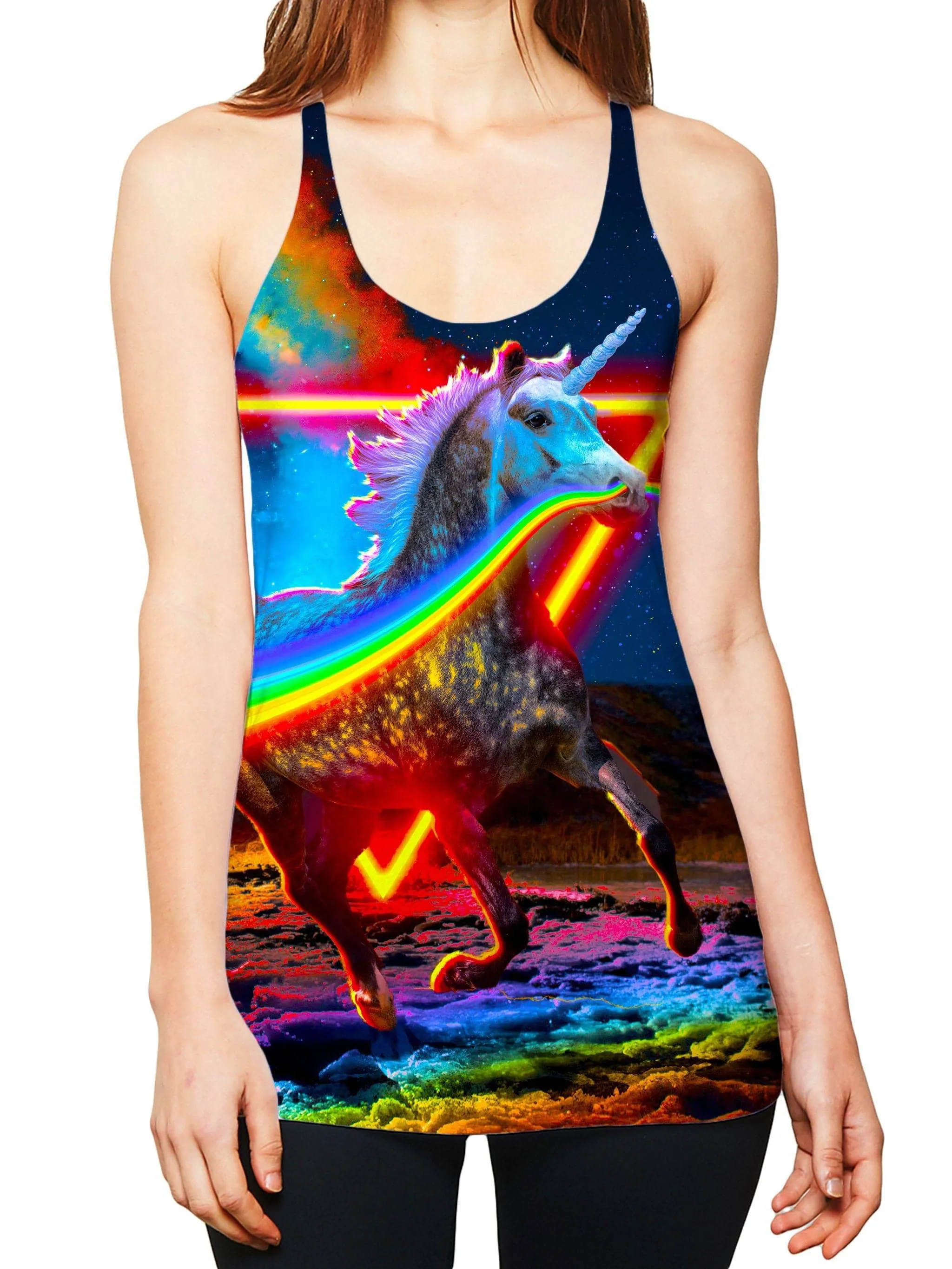 Rainbow Unicorn Women's Tank sold by iEDM
