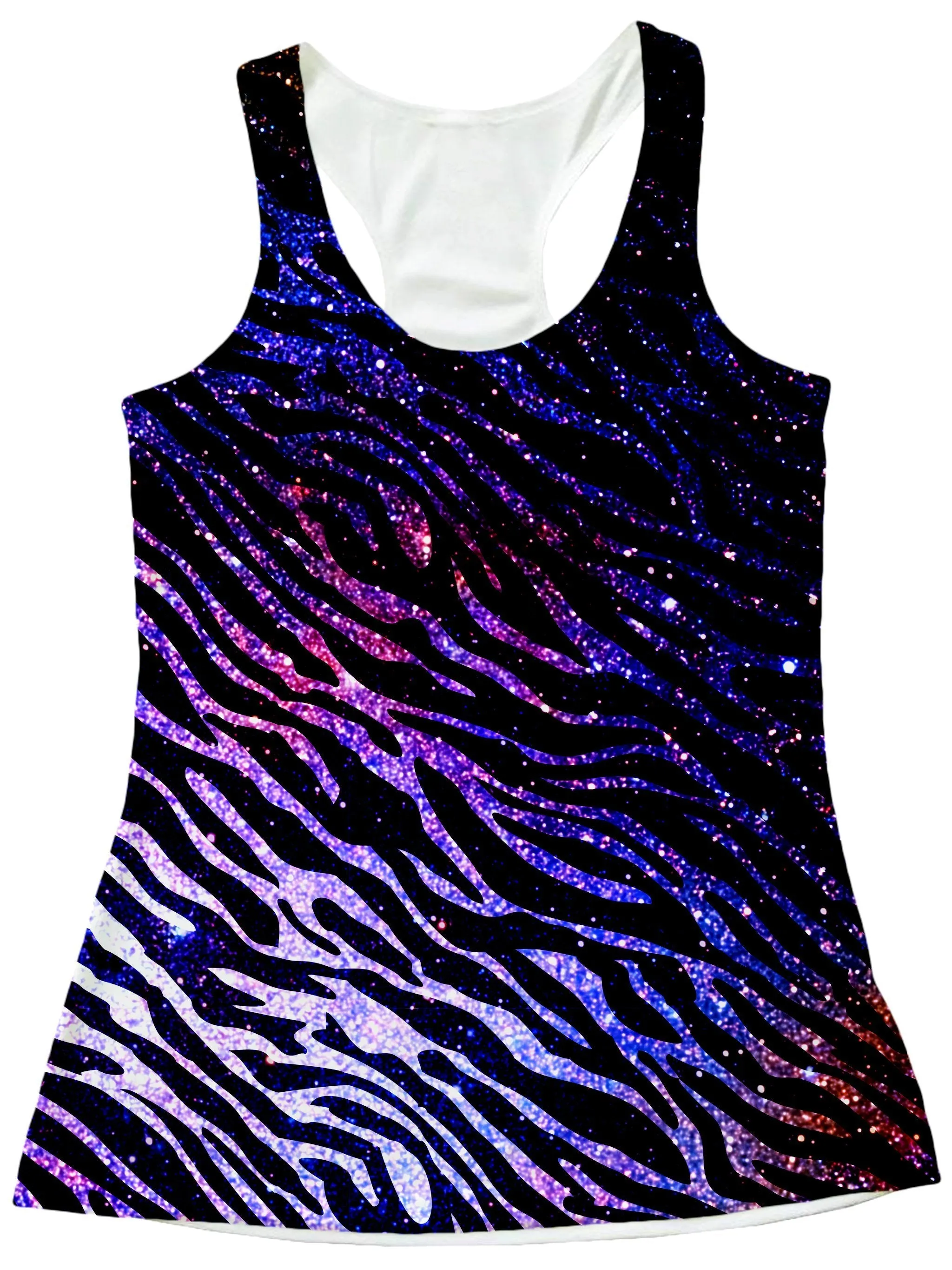 Zebra of the Night Women's Tank sold by iEDM product image thumbnail 3
