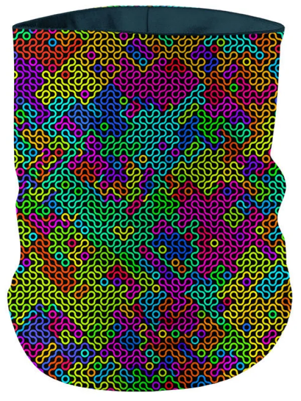 Kaleidoscope Mesh Bandana Mask made by iEDM