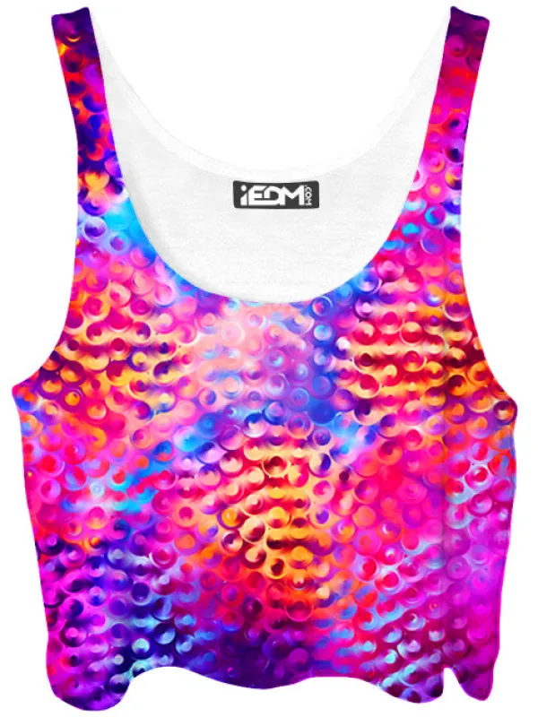 Iridescent Flow Crop Top made by iEDM