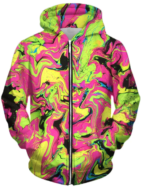 Freestyle Unisex Zip-Up Hoodie made by iEDM