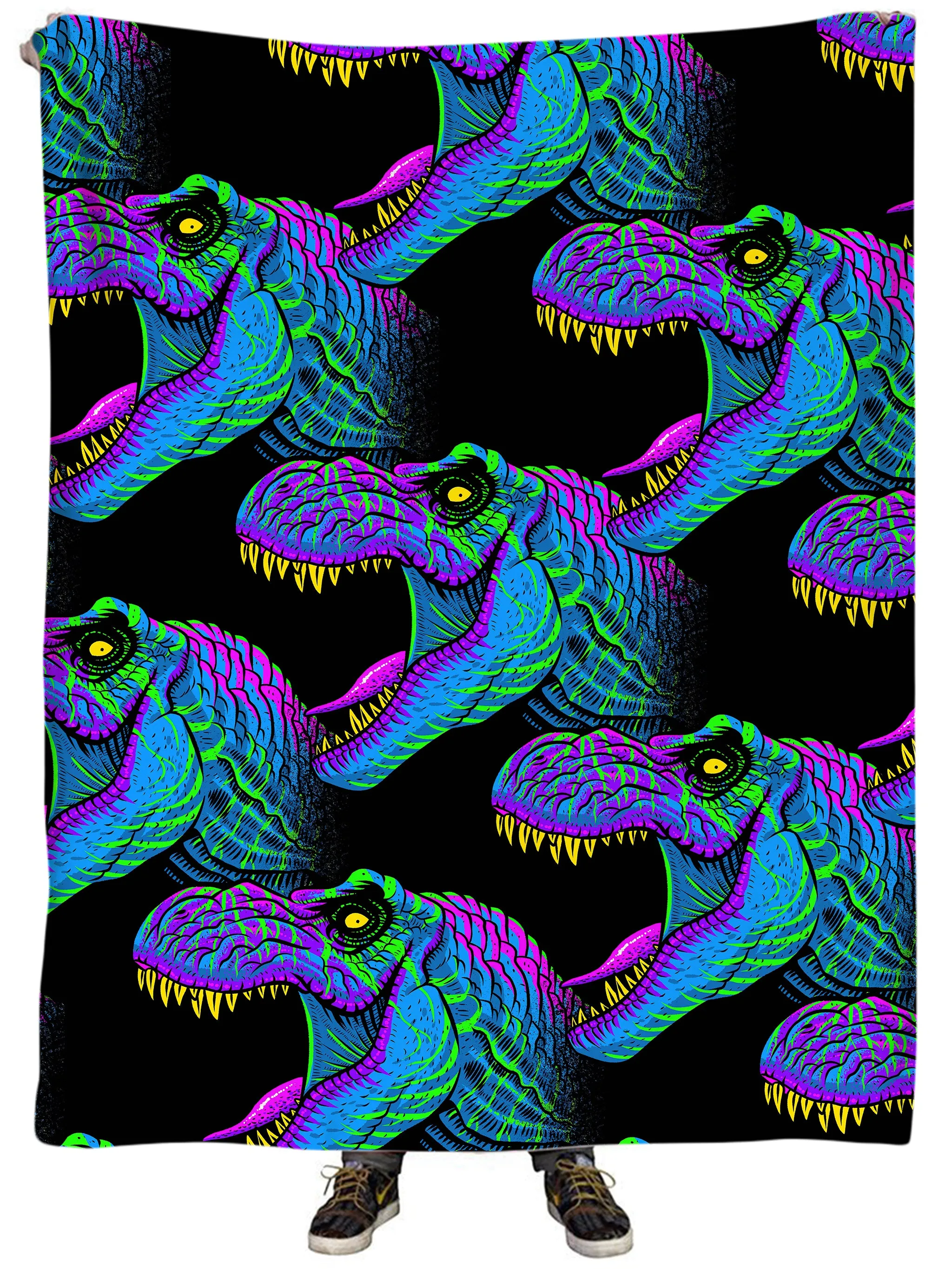 Jurassic Plush Blanket sold by iEDM