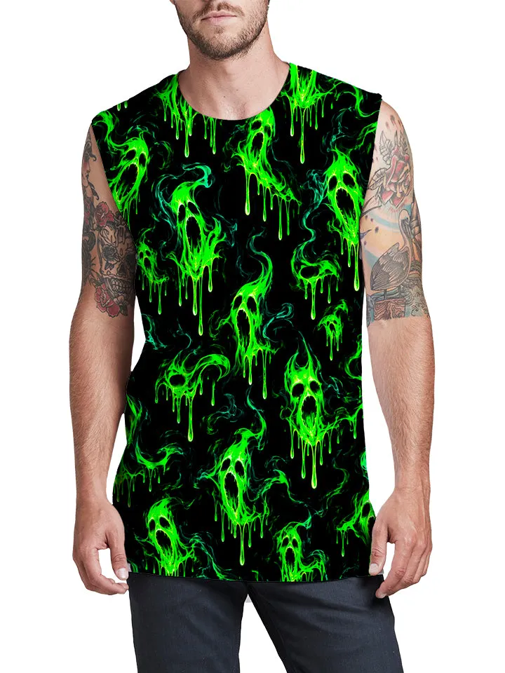 Ghost Drip Men's Muscle Tank sold by iEDM