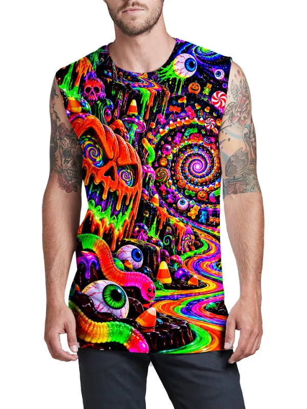 Acid Treat Men's Muscle Tank made by iEDM