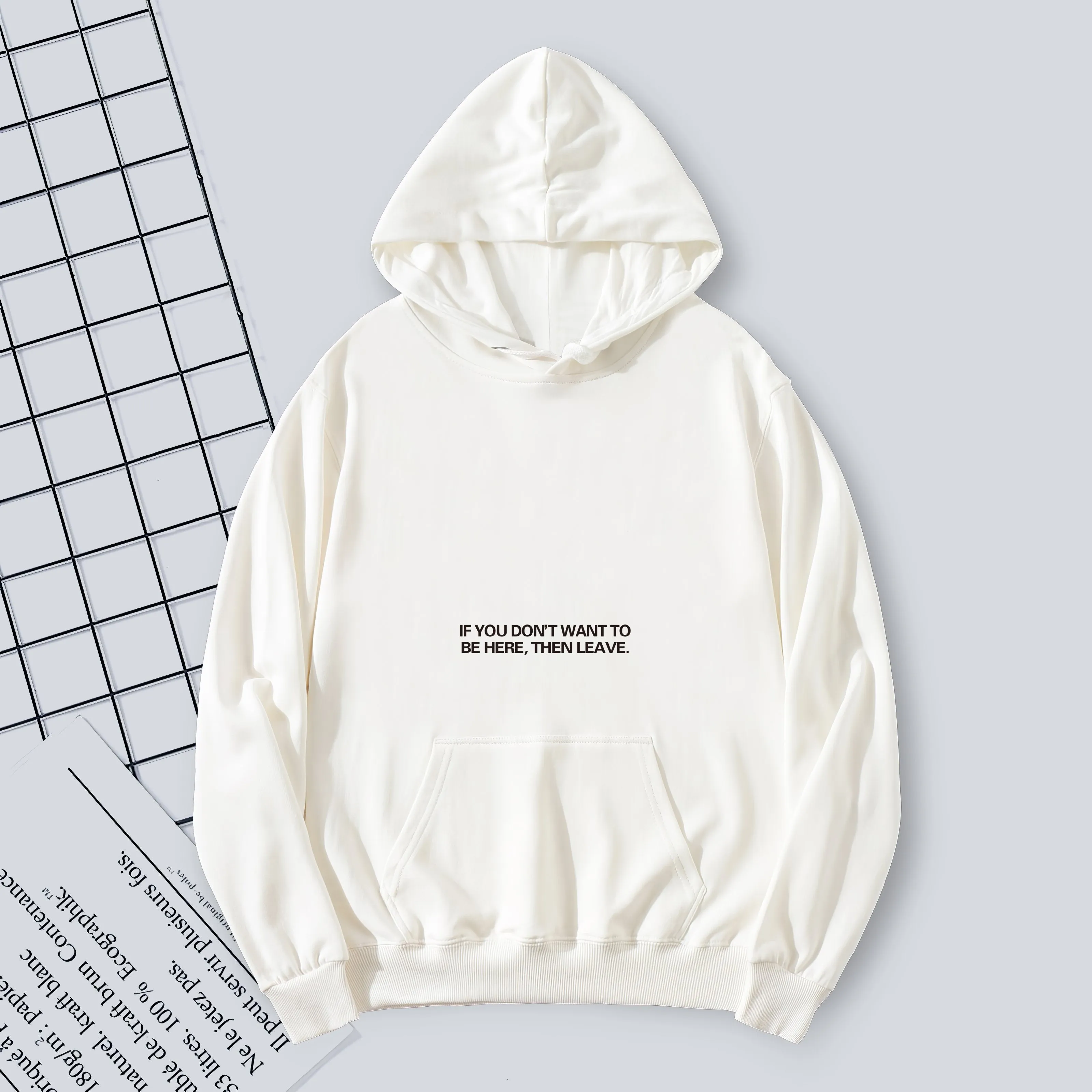 Then Leave Oversized Hoodie sold by Empty Soda product image thumbnail 5