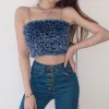 Fuzzy Feline Feelz Chain Strap Crop Top sold by Empty Soda