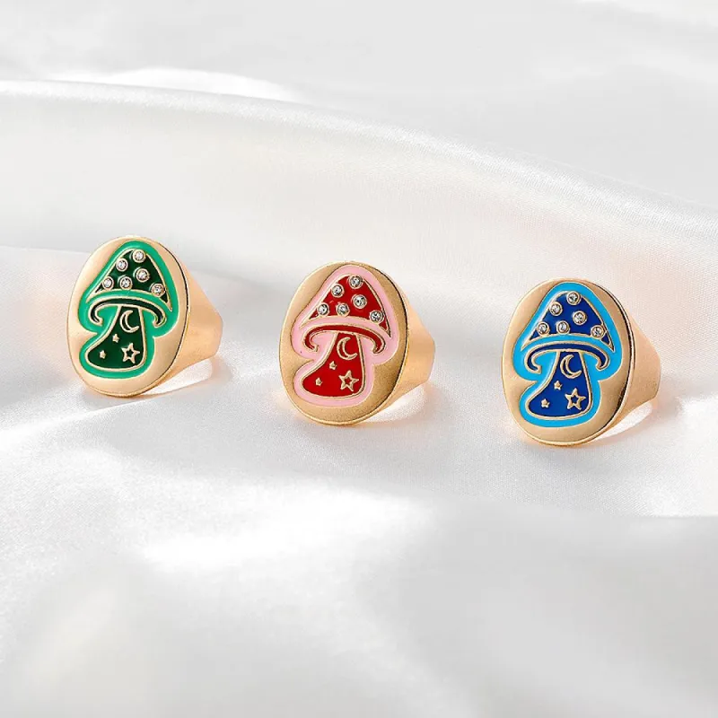 Mushroom Eclipse Ring sold by Empty Soda