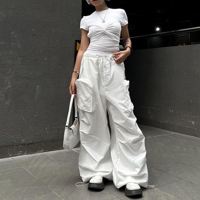 What About Me Baggy Pants sold by Empty Soda product image thumbnail 3