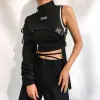 Switchin' Up Ur Game One Sleeve Buckle Jacket sold by Empty Soda